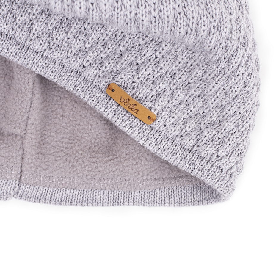 Vlnka Woolly Hat V01 Light Grey