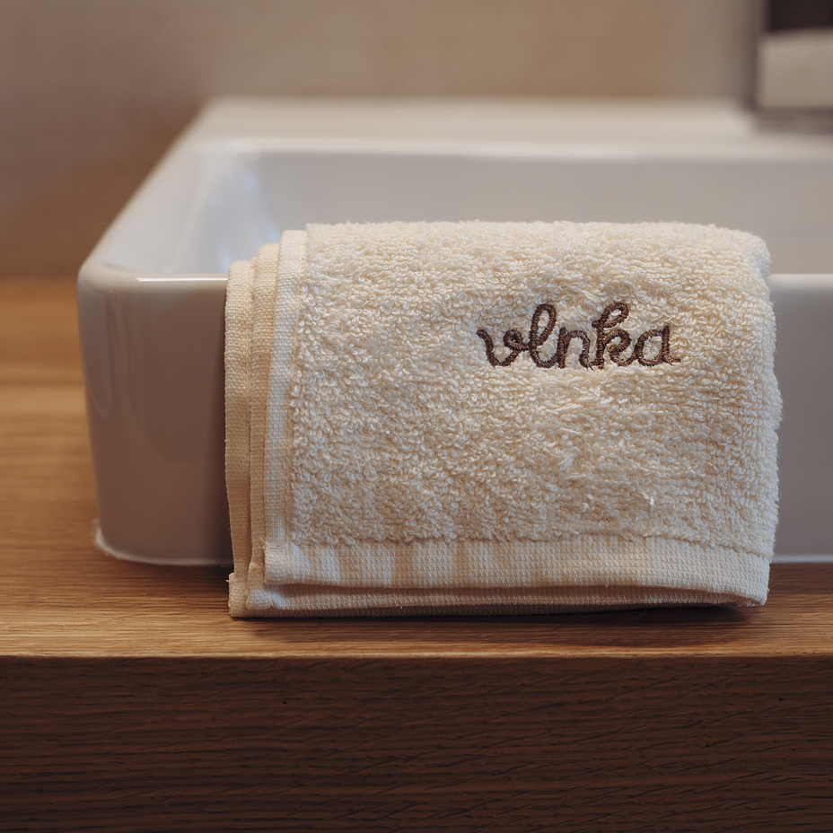 Vlnka Cotton Hand Towel Natural