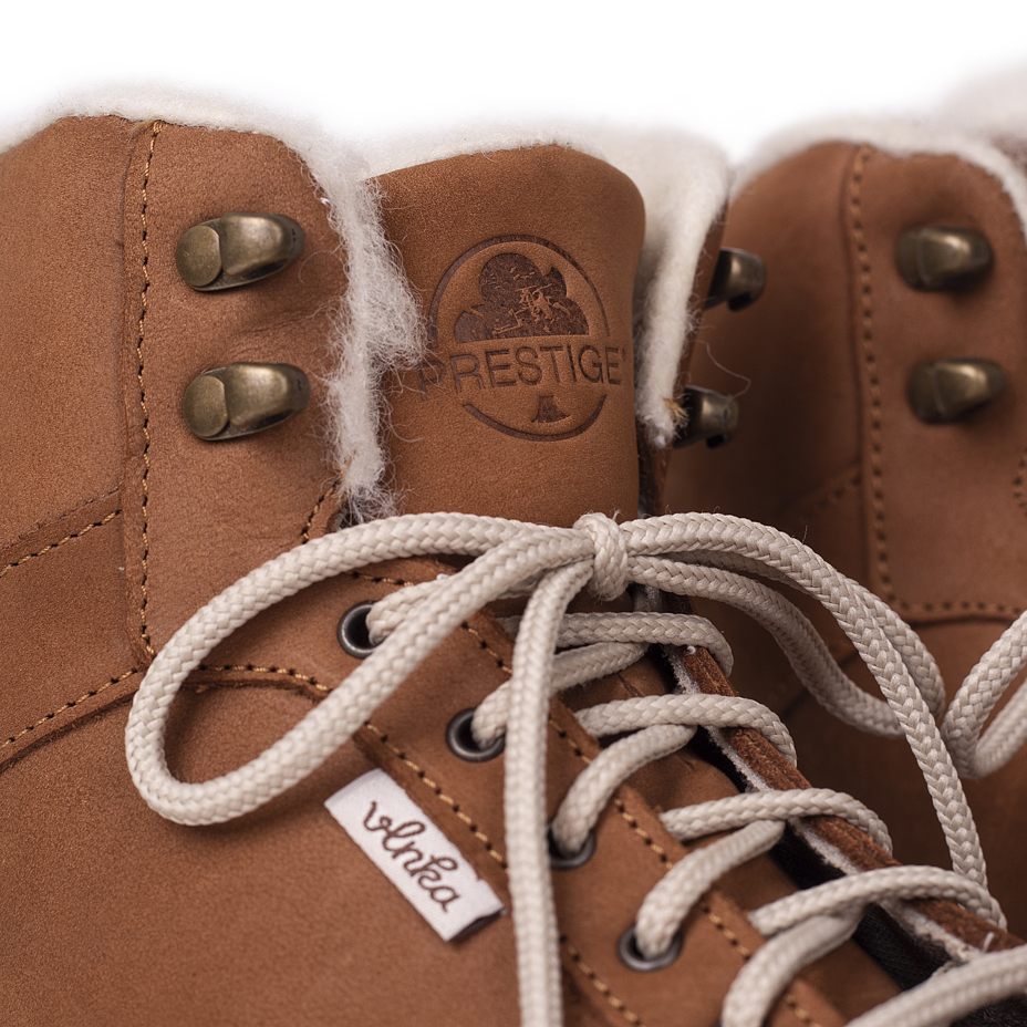 Prestige Vlnka Winter Boots with Wool Lining Brown