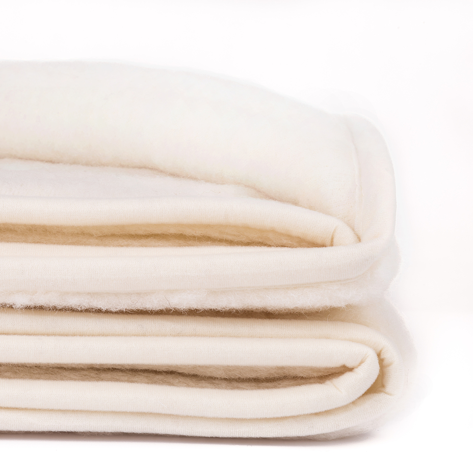 Single-Layer Wool Blanket Natural