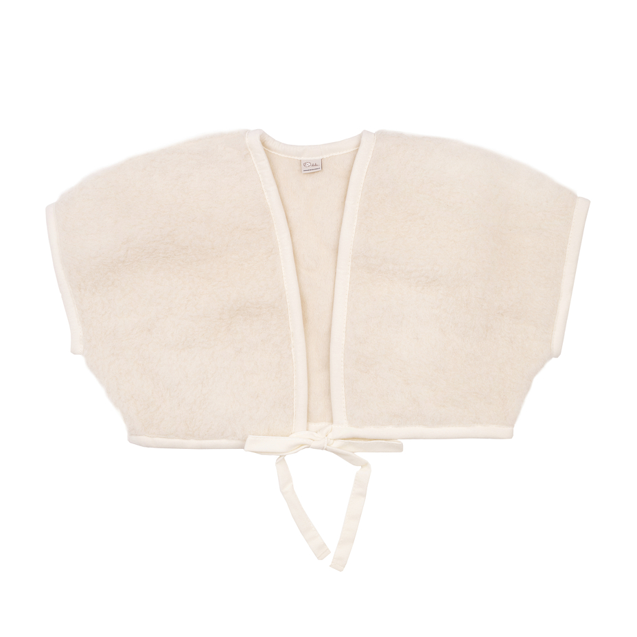 Merino wool shoulder warmer for both shoulders