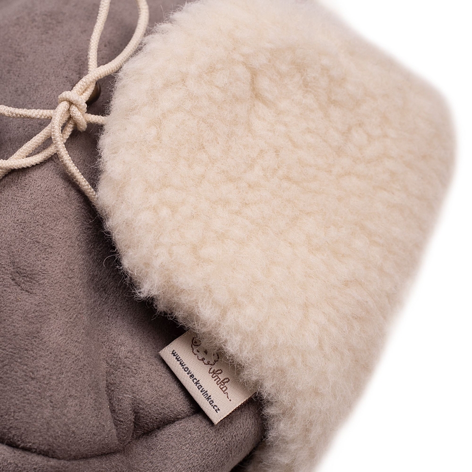 Suede Bomber Hat Grey