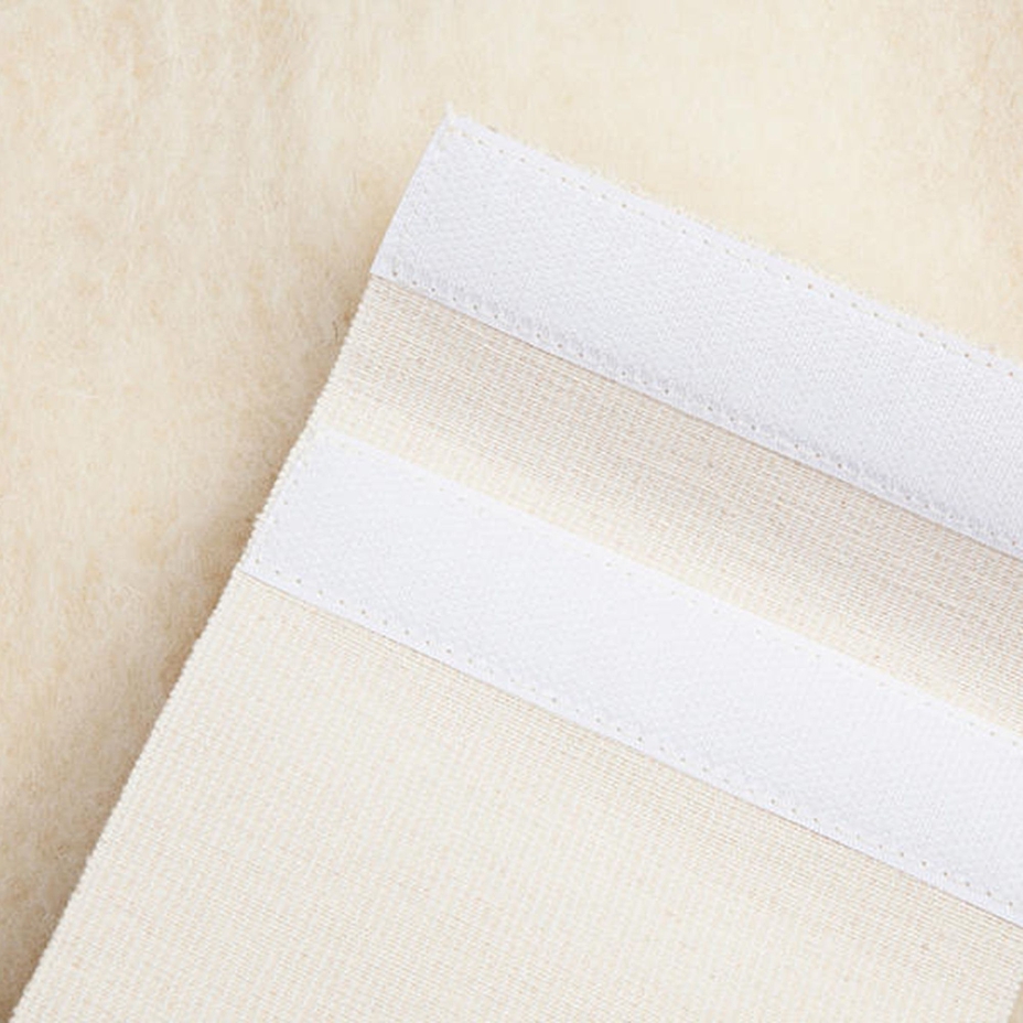 Merino wool elastic warming belt natural