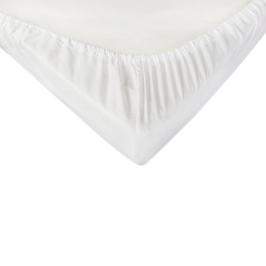 Fitted Cotton Sheet White