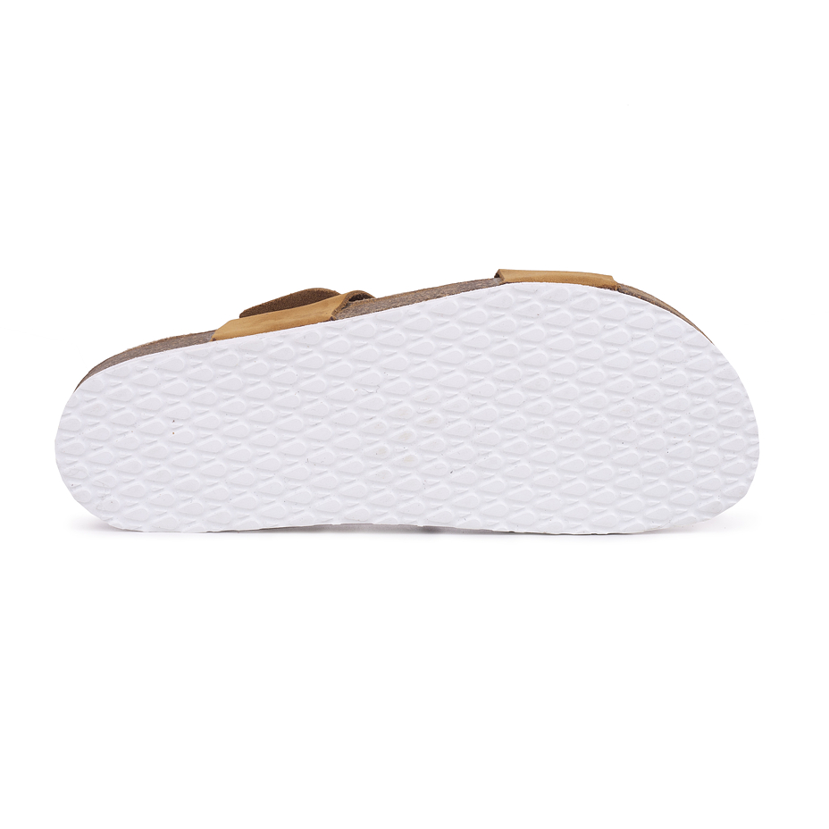Women's anatomical cork slip-ons “Martina“ Beige