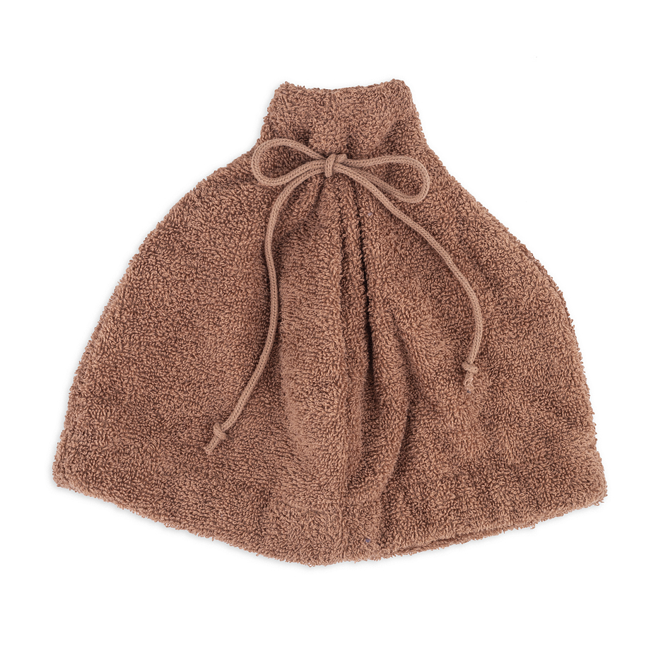 Cotton terry sauna cap