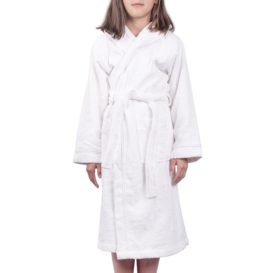 Kid's cotton terry bathrobe