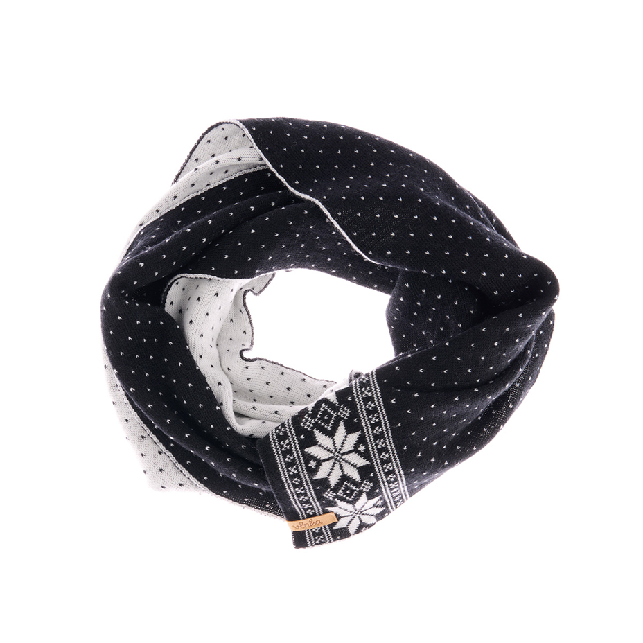 Vlnka Wool Scarf B03 Black