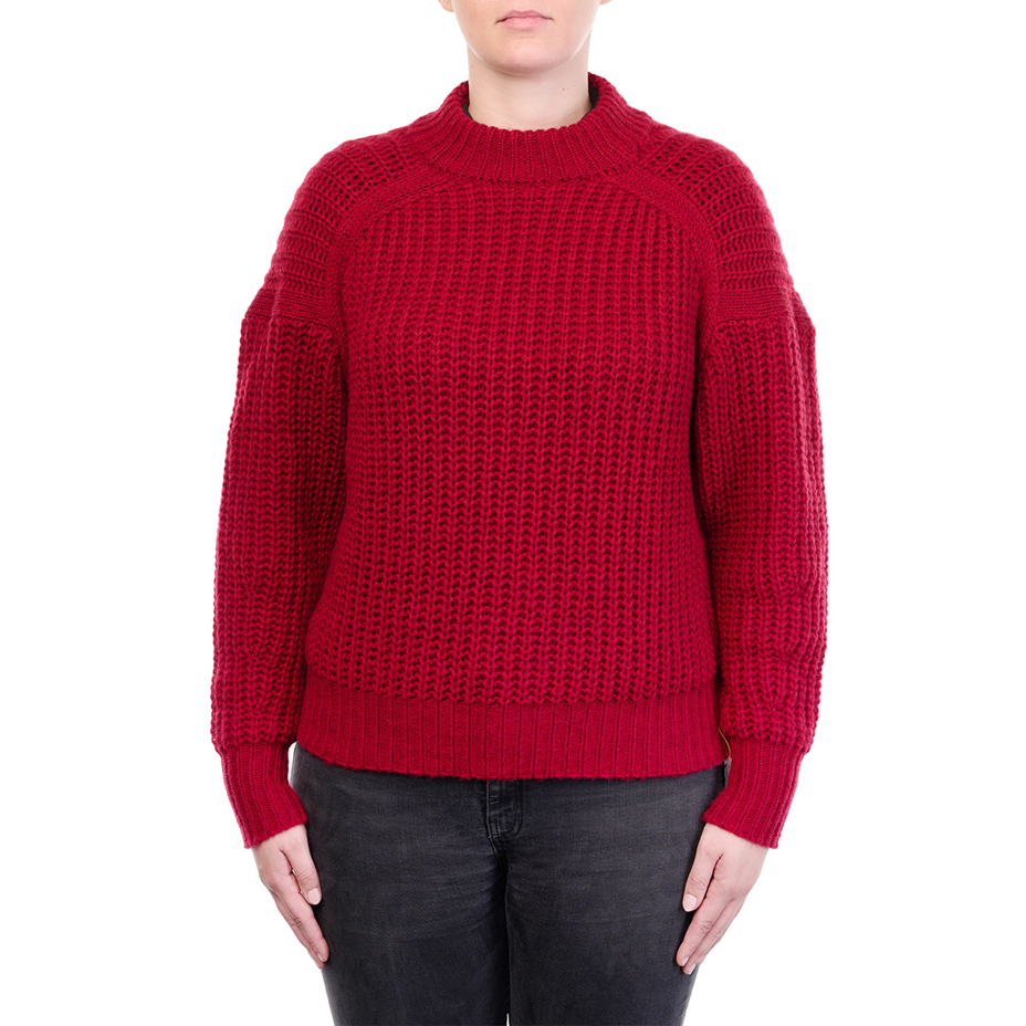 Women’s Vlnka Wool Sweater S01 Red