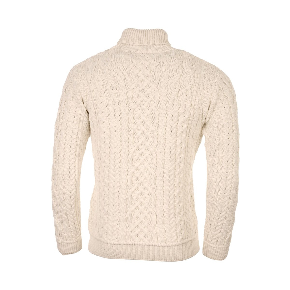 Men's Wool Sweater S11 Natural