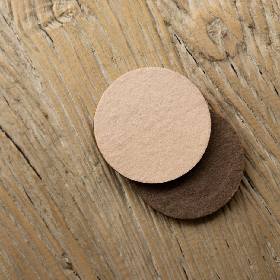 Wooden Coaster Brown