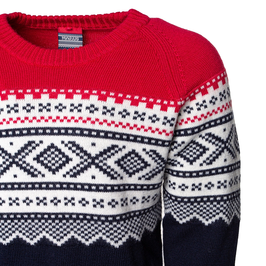 Men’s Ulvang Marius Roundneck Sweater Red