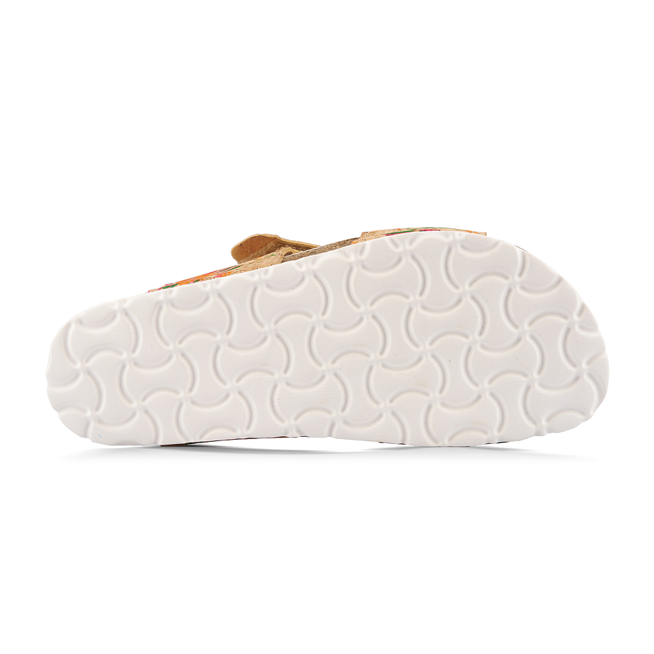 Women’s Sara Orthopaedic Cork Sliders Floral