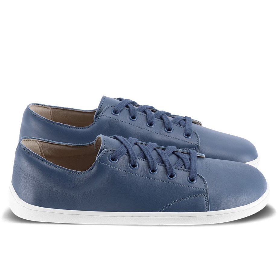 Prime Leather Barefoot Trainers Blue