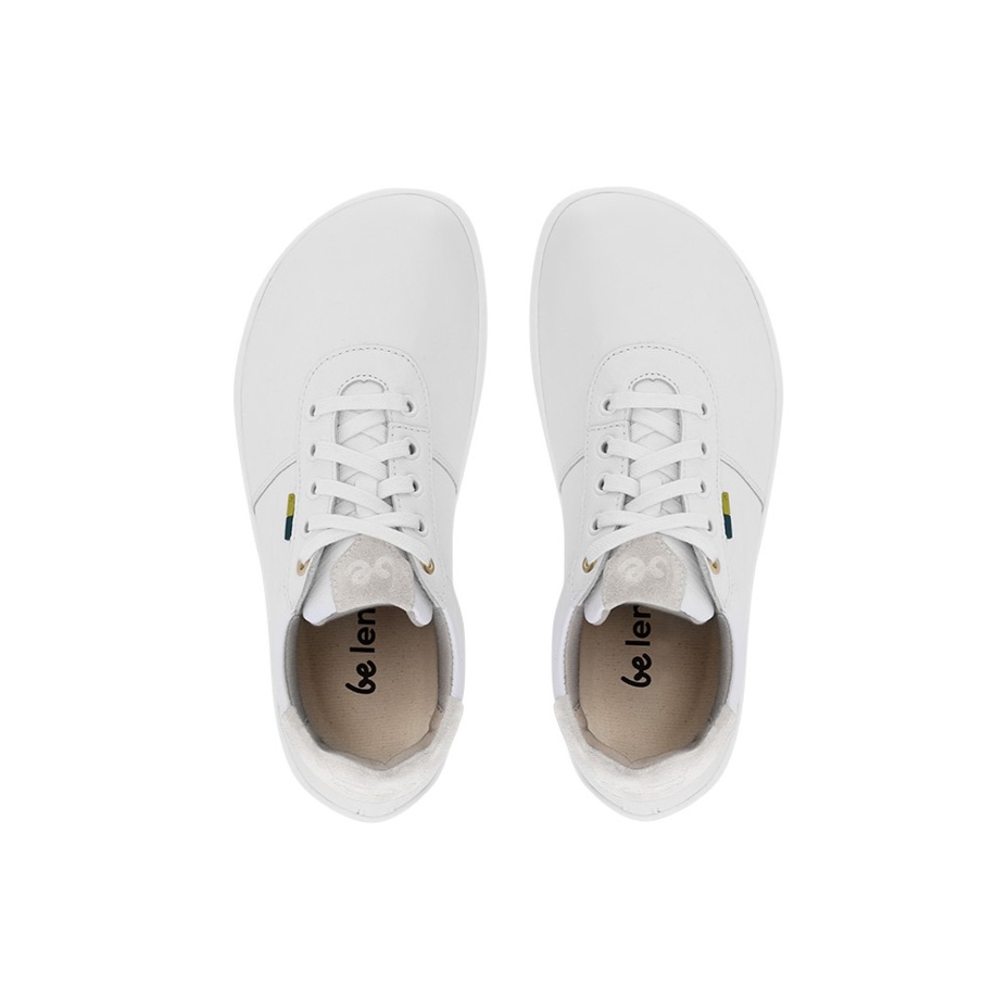 Royale Leather Barefoot Shoes White/Beige