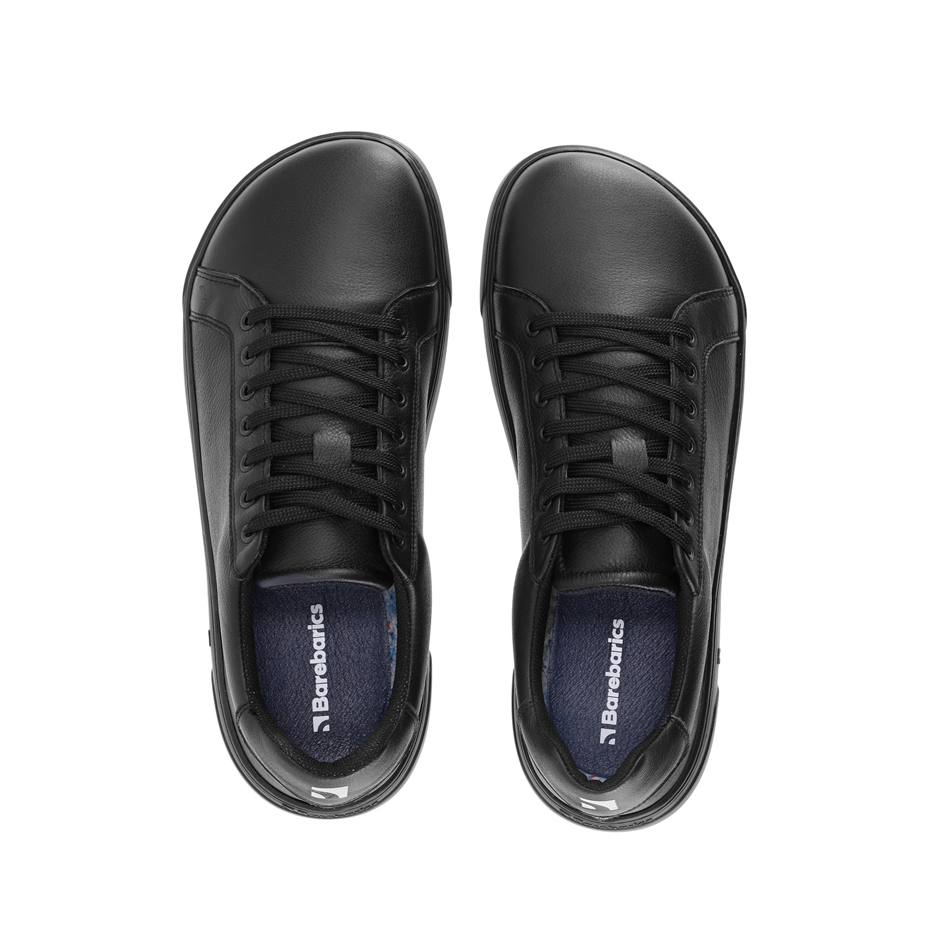 Zoom Leather Barefoot Trainers Black