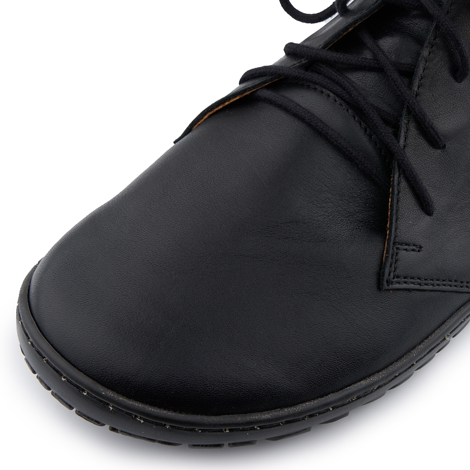 Men’s Ondrej Leather Barefoot Shoes Black