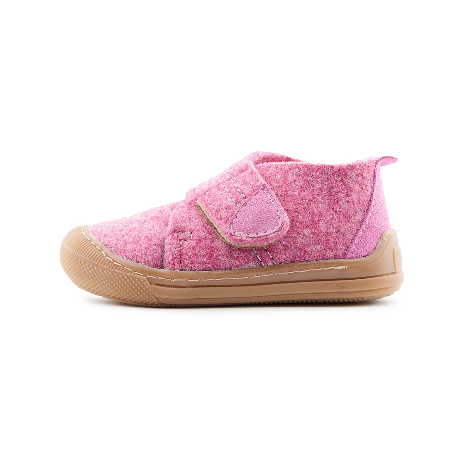 Kids’ Momo Felt Shoes Pink