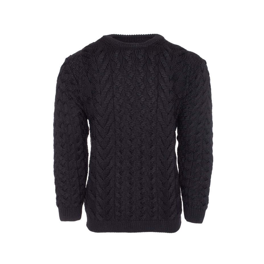 Vlnka Wool Sweater S08 Black