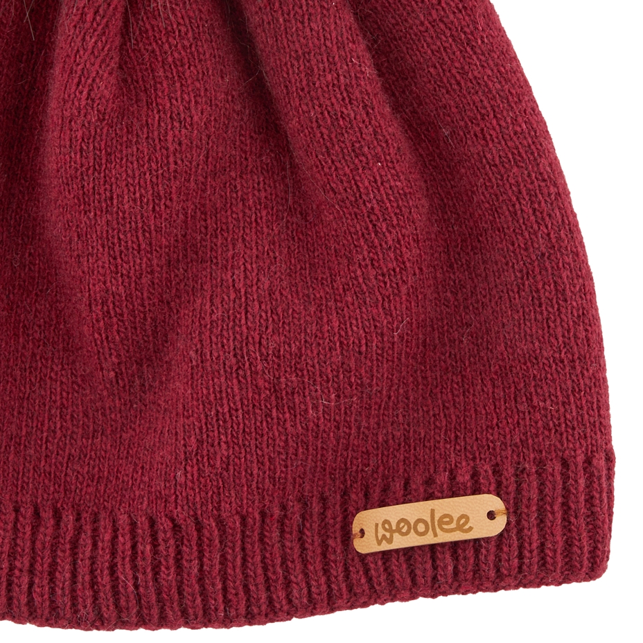 Woolee Wool Hat V06 Red