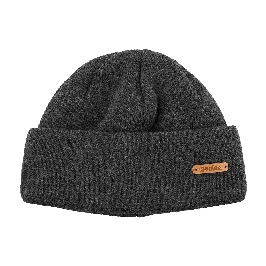 Woolee Hat with Sheep’s Wool V35 Dark Grey