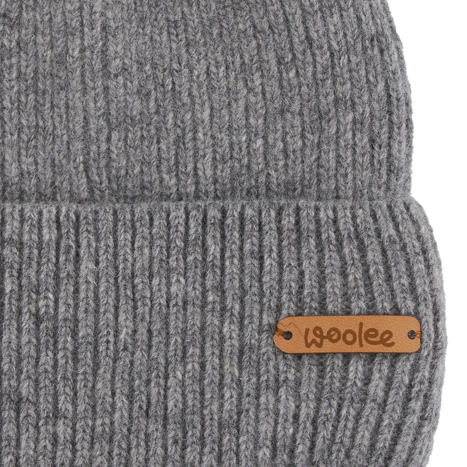 Kids’ Woolee Wool Hat V37 Light Grey