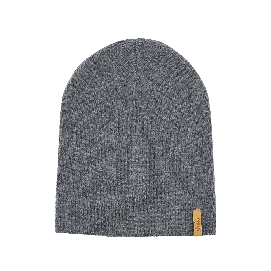 Vlnka Wool Hat with Cashmere V39 Grey