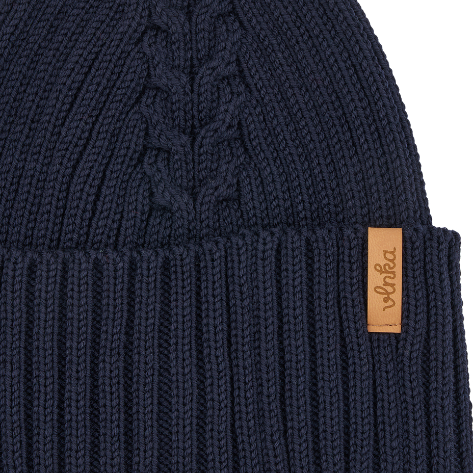 Vlnka Wool Hat V30 Navy