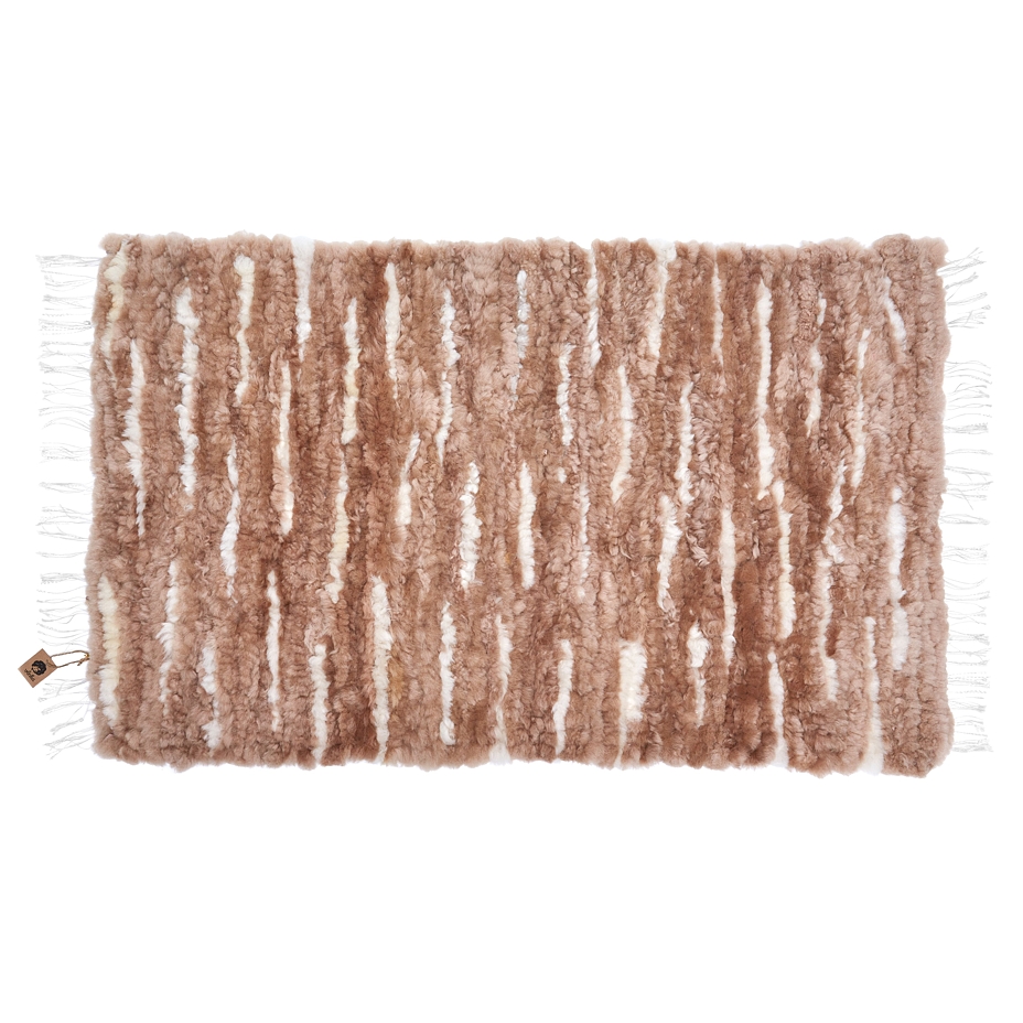 Wool Rug Brown Marl