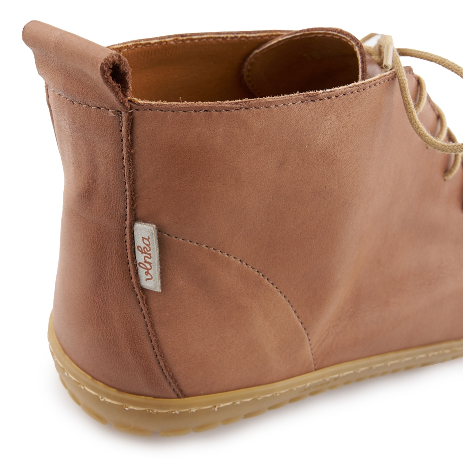 Men’s Ondrej Leather Barefoot Shoes Brown