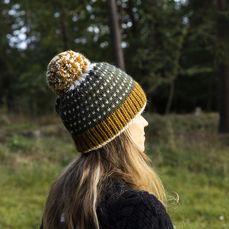 Woolee Wool Hat V31 Green