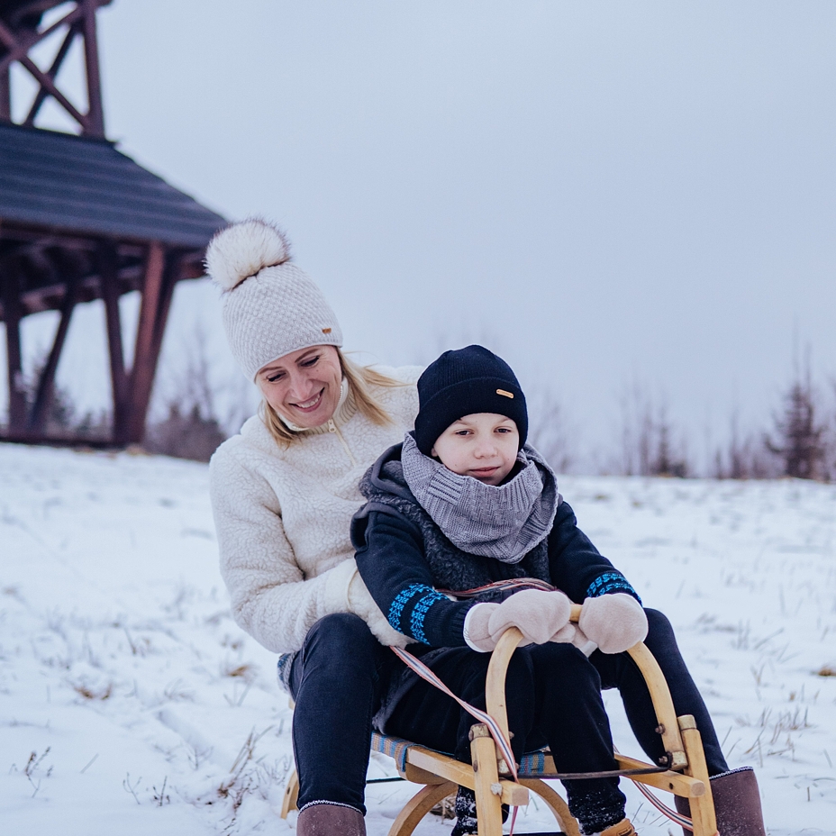 Vlnka Woolly Hat V01 Natural White