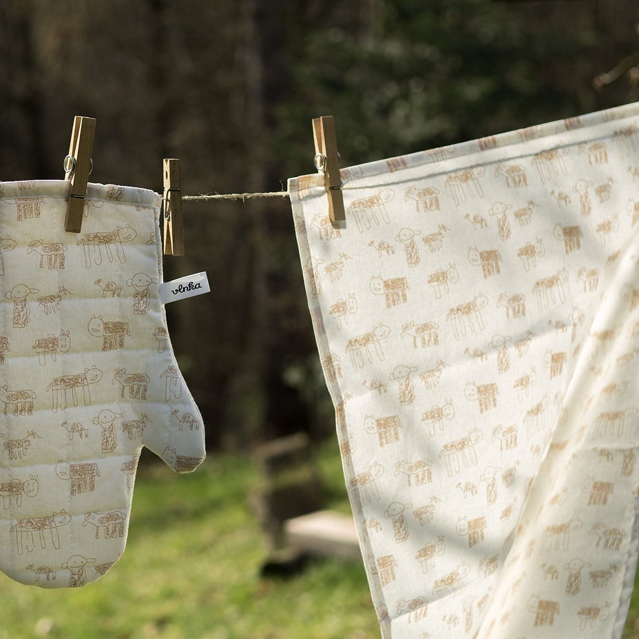 Vlnka Cartoon Kitchen Towel