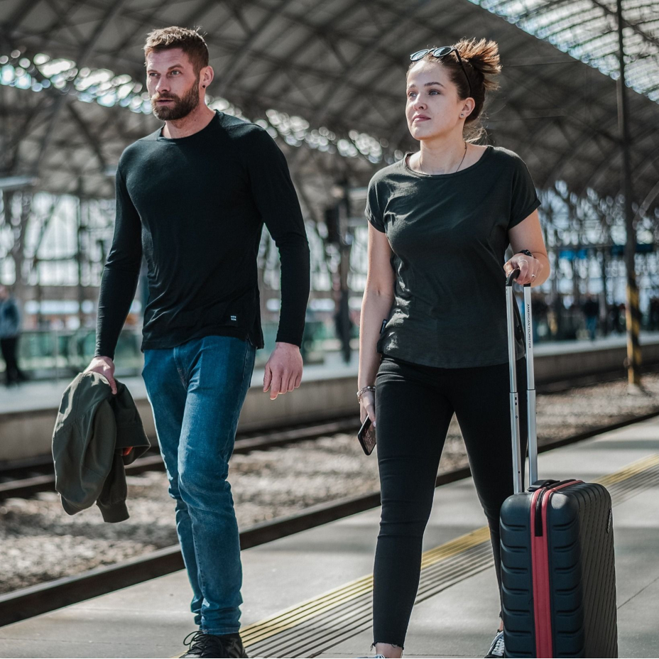 Women’s Sensor Merino Air Traveller T-shirt Olive Green