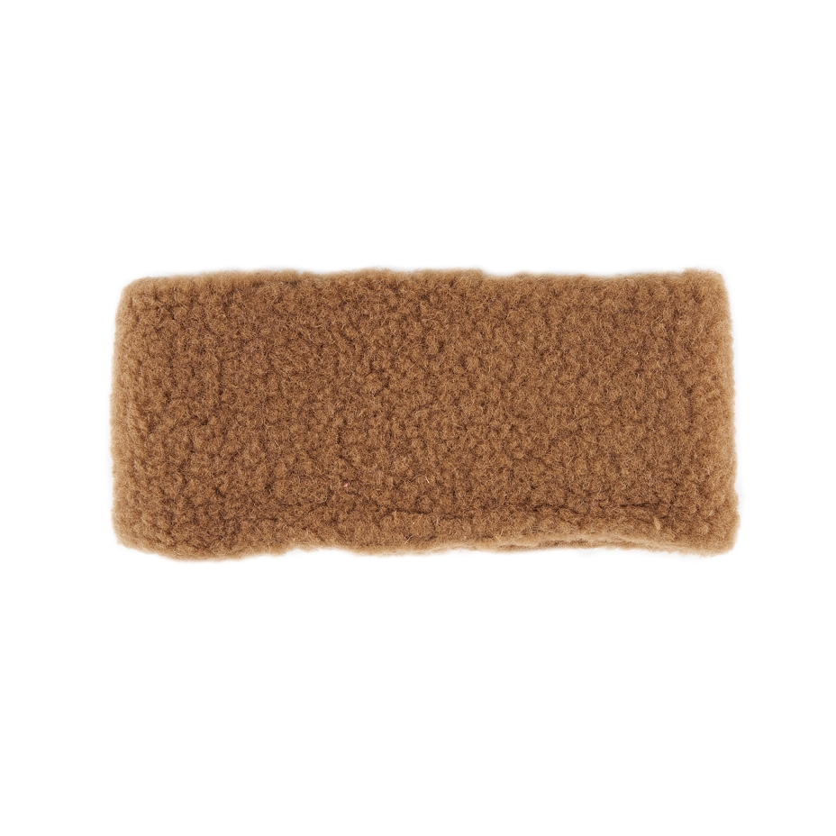 Woolen Headband Brown