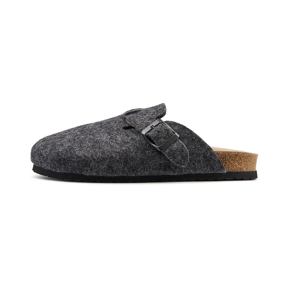 Women's orthopedic cork slippers Michaela gray