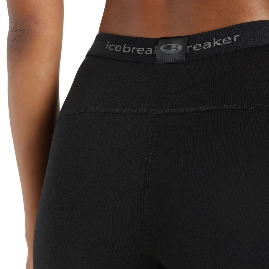 Women's leggings Merino 200 Oasis 3/4 Leggings Icebreaker Black