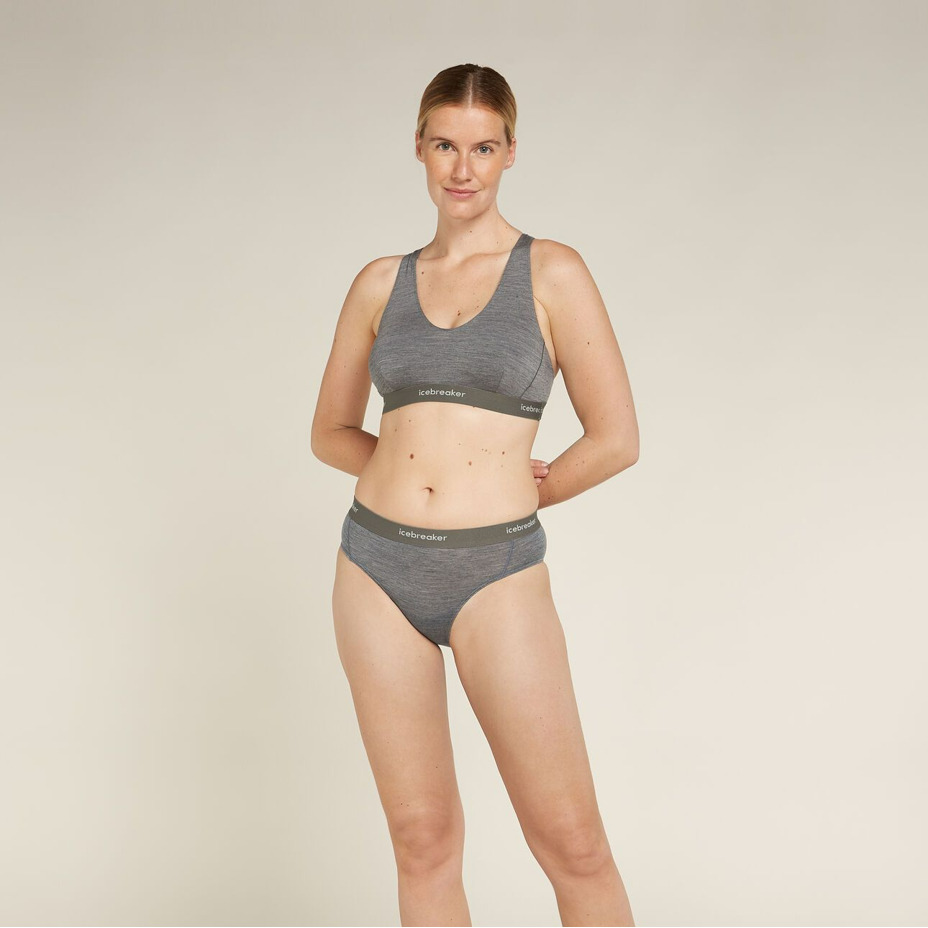 Merino panties 125 Cool-Lite Sprite Hipster Icebreaker Gritstone
