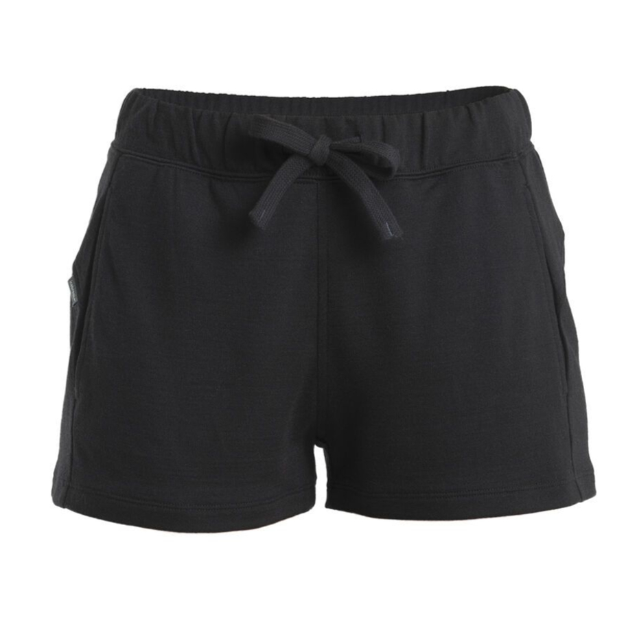 Women's shorts Merino Blend 200 Crush Shorts Icebreaker Black