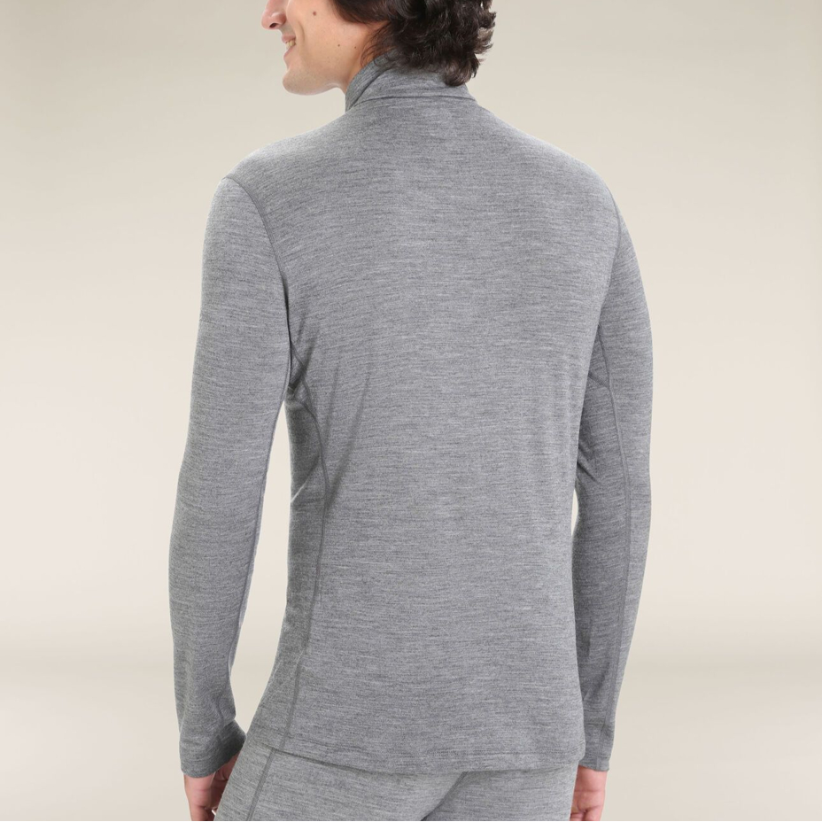 Men's T-shirt Merino 200 Oasis LS Half Zip Icebreaker Gritstone