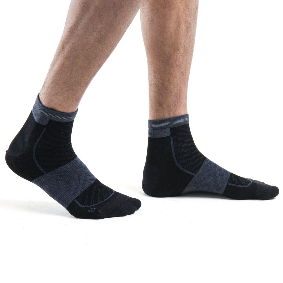 Merino Blend socks Run Ultralight Mini Icebreaker Black