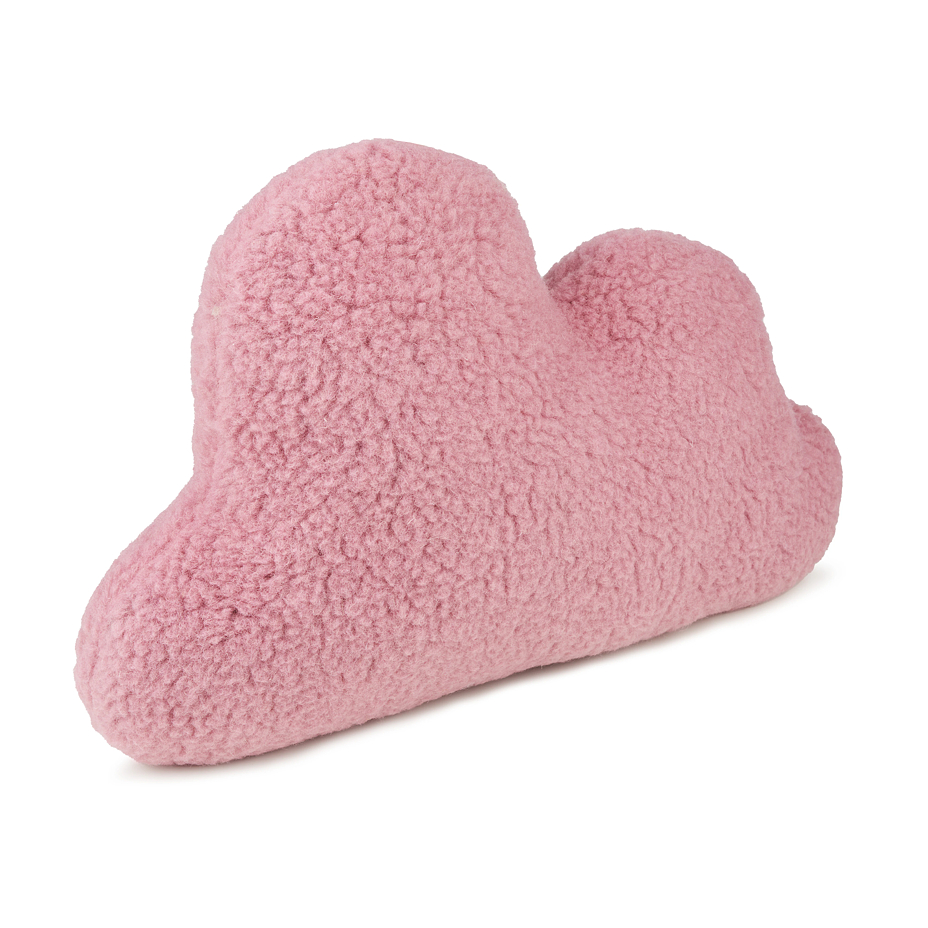 Wool pillow cloud pink