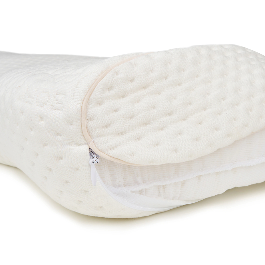 Memory orthopedic pillow for the cervical spine