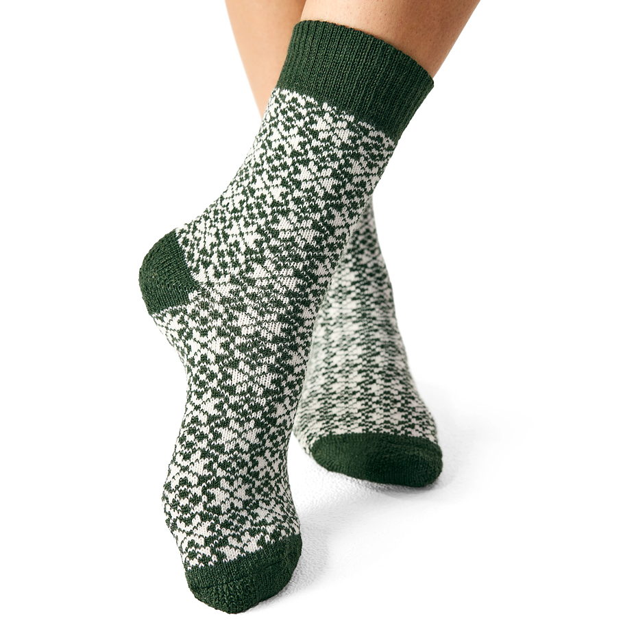 Merino Socks Green