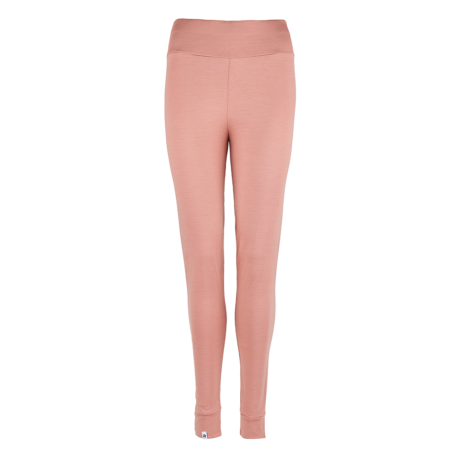 Women's Merino wool leggings Woolee pink