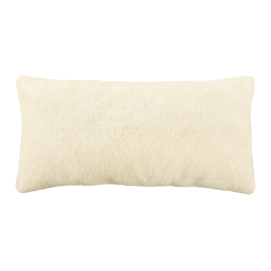 Reversible pillow with sheep wool and Cool 90x70 cooling side