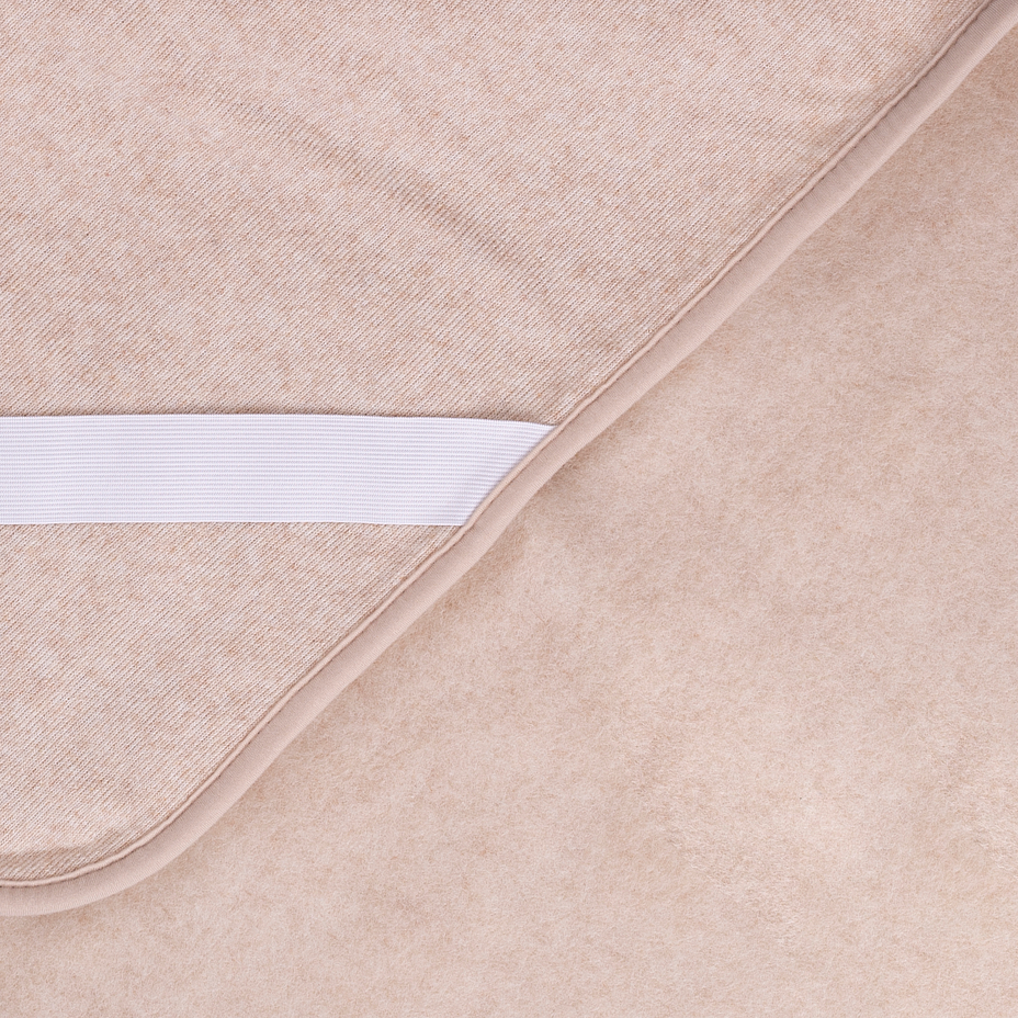 Children's Wool Mattress Topper Beige