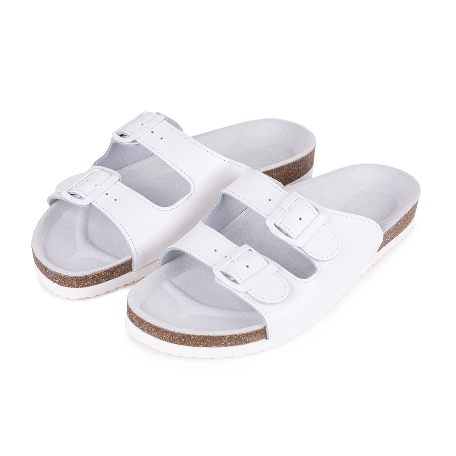 Max Orthopaedic Cork Sliders White