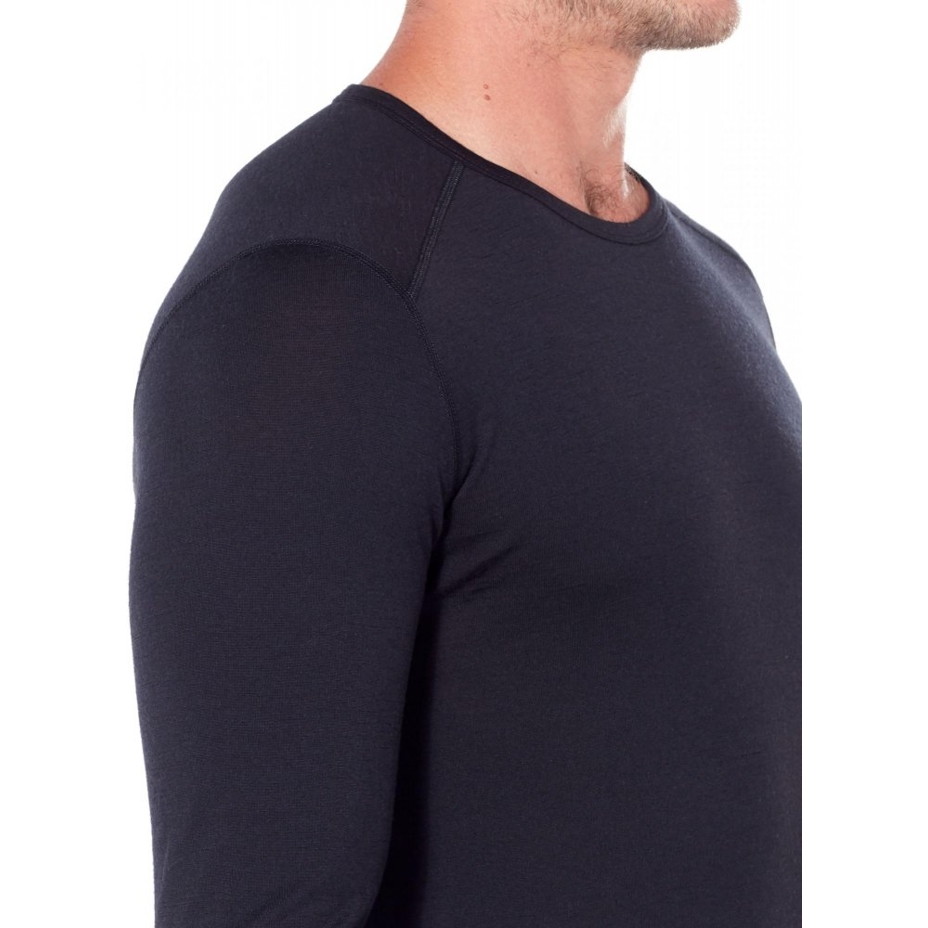 Men's Performance 200 OASIS ICEBREAKER Merino Top Black
