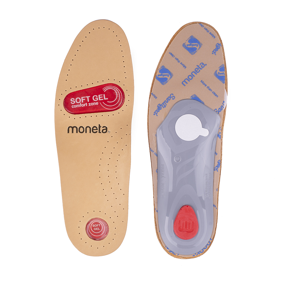 Orthopaedic Leather Insoles with Gel